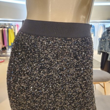 스팽글 밴딩미디스커트