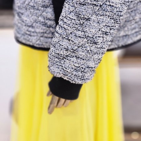 퀼팅 메탈집업점퍼