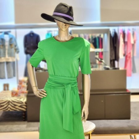 파워숄더 5부져지티셔츠