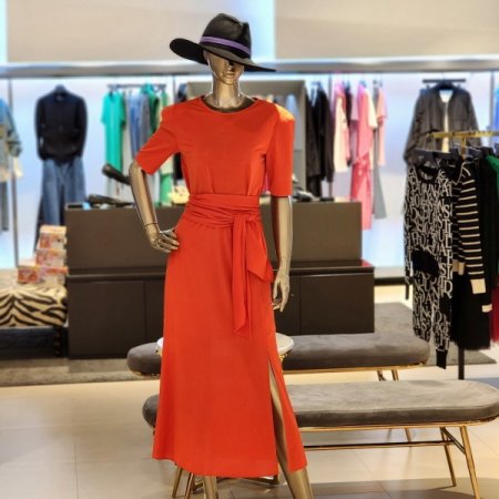 파워숄더 5부져지티셔츠