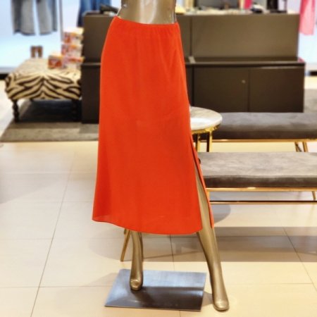 옆트임 밴딩롱스커트