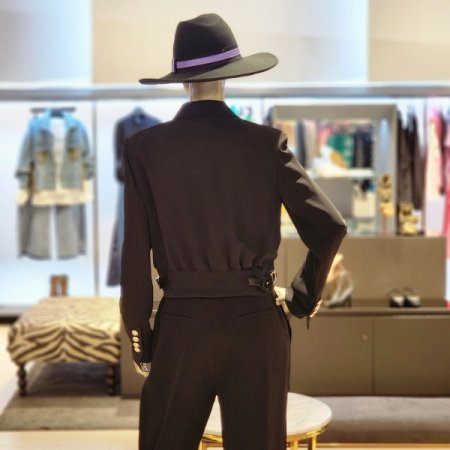 금장버클 크롭자켓