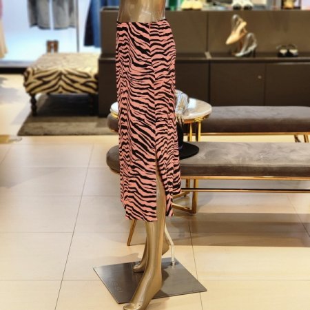 지브라 옆트임롱스커트