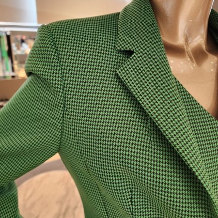 체크 테일러드자켓