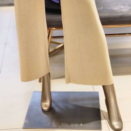 밴딩 와이드핏니트팬츠