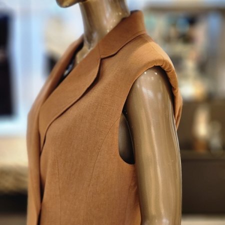 파워숄더 슬림롱베스트