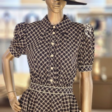 언발란스 패턴원피스