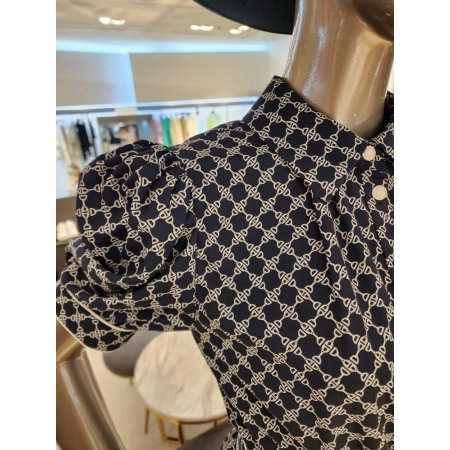 언발란스 패턴원피스