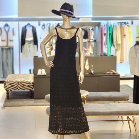 니트 슬림롱원피스