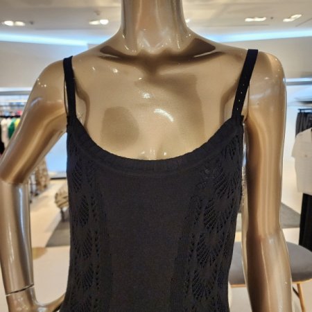 니트 슬림롱원피스