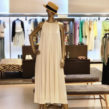 홀터넥 롱원피스