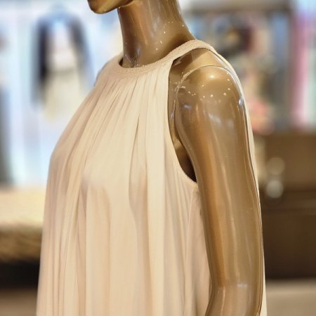 홀터넥 롱원피스