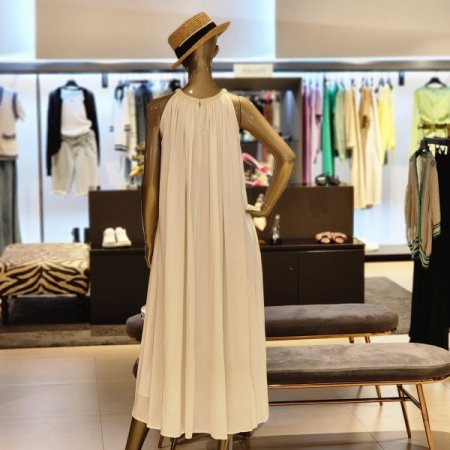 홀터넥 롱원피스