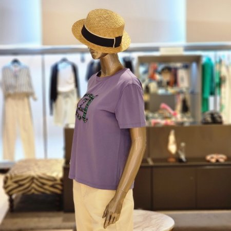 A자수로고 반팔티셔츠