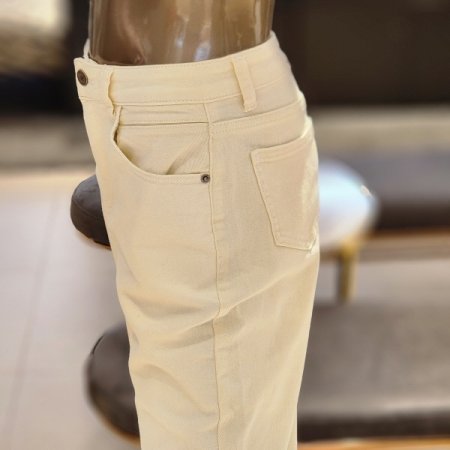 배기핏 스판데님팬츠