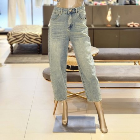 스판 배기핏데님팬츠