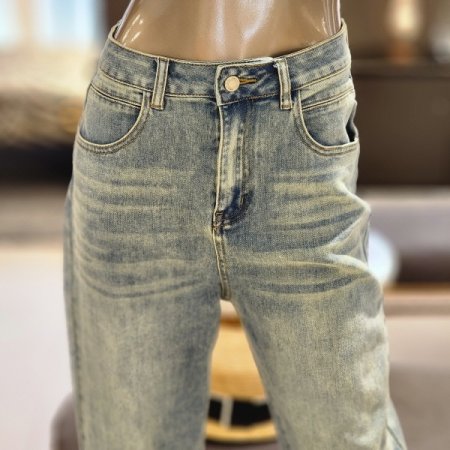 스판 배기핏데님팬츠