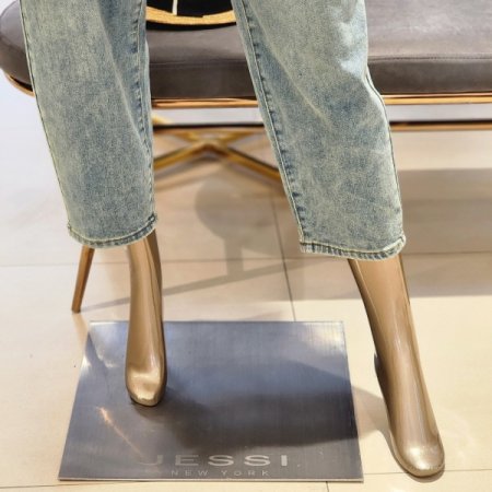 스판 배기핏데님팬츠