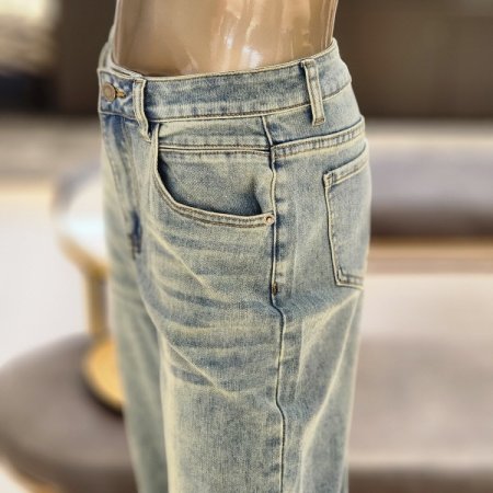 스판 배기핏데님팬츠