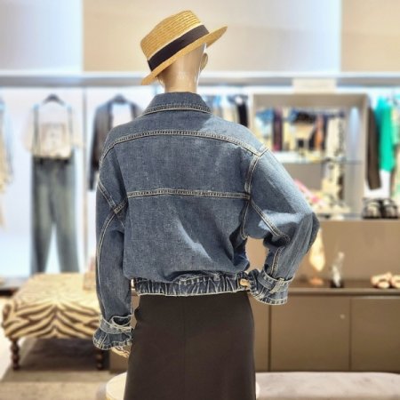 빅포켓 뒤밴딩청자켓