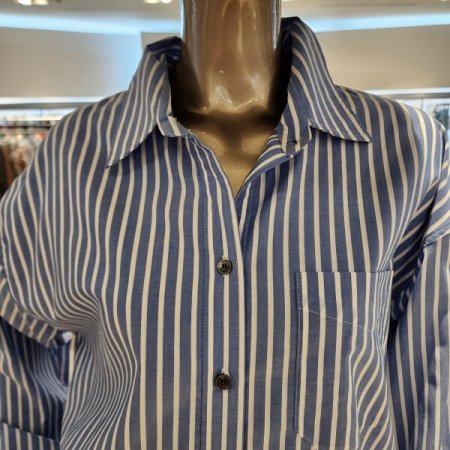 허리밴딩 루즈핏셔츠