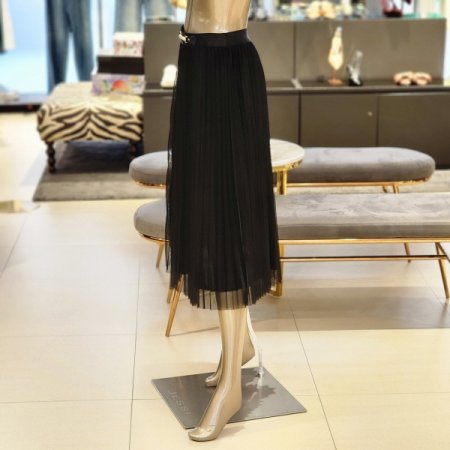 진주버클 플리츠스커트