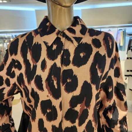 카라넥 셔츠형원피스