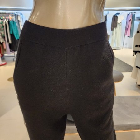 배기핏 밴딩니트팬츠