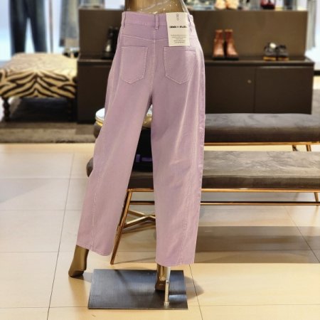 앞뒤 절개선 배기 팬츠