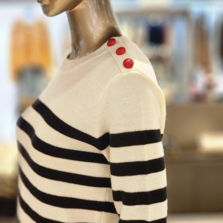 스트라이프 와플니트