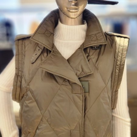 오버숄더 다운베스트