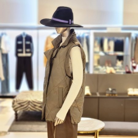 오버숄더 다운베스트