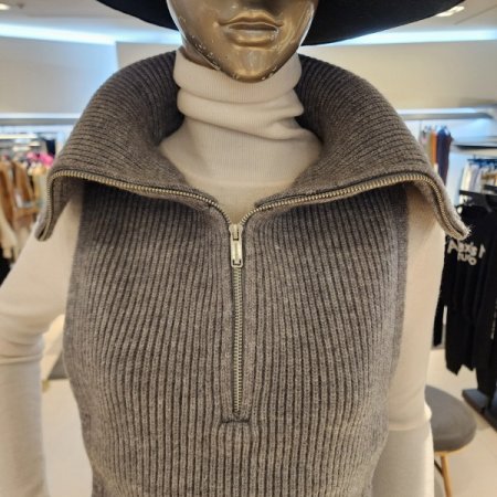 골지 반집업 하이넥 카라 베스트