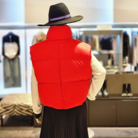 덕다운 패딩 집업 베스트