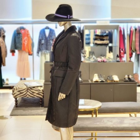 밴딩벨트 롱 패딩코트