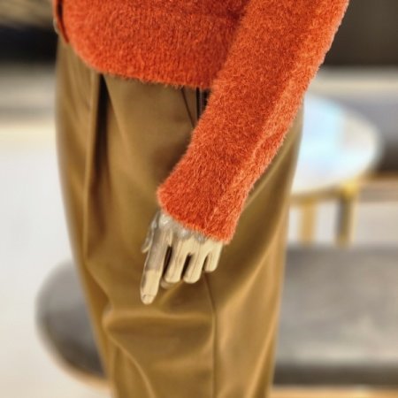 금장버튼 메탈사 라운드 가디건