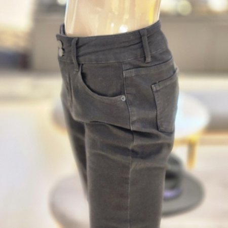 속기모 면스판 테이퍼드핏 팬츠