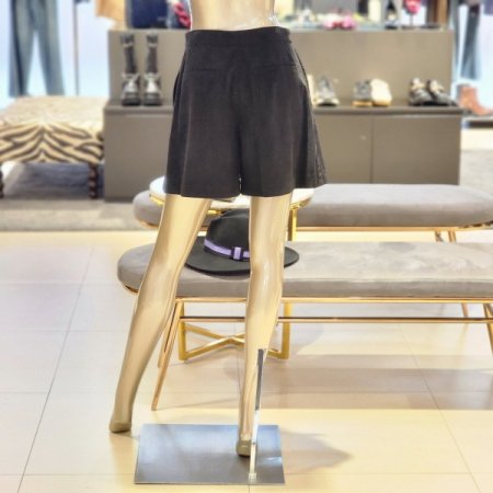 핀턱주름 코듀로이 반바지