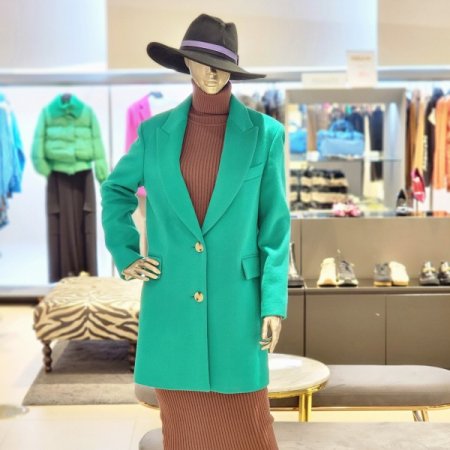 울블렌드 싱글 투버튼 재킷