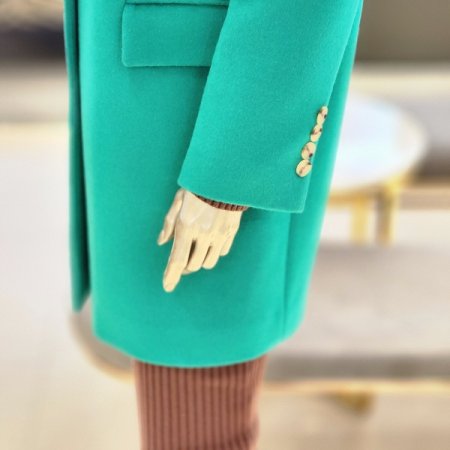 울블렌드 싱글 투버튼 재킷