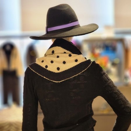 도트 아크릴머플러