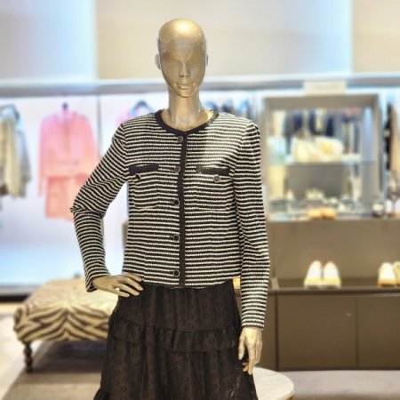 노카라 트위드스자켓