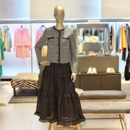 노카라 트위드스자켓