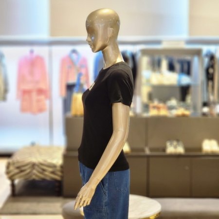 로고포인트 스판티셔츠