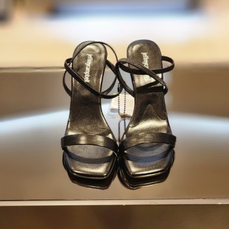 밴드스트랩 9cm굽 샌들