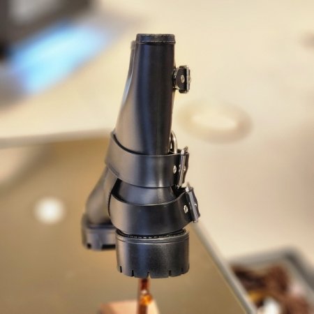 버클 장식 레인부츠