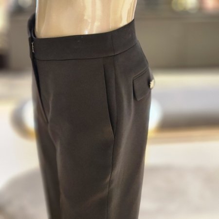 세미 부츠컷 슬랙스 팬츠