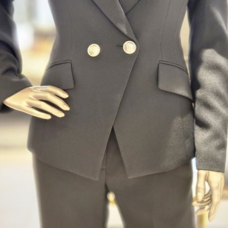 더블버튼 슬림 자켓