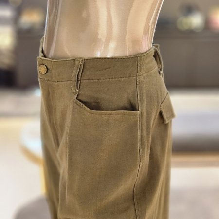 밑단 밴딩 카고포켓 면 조거팬츠