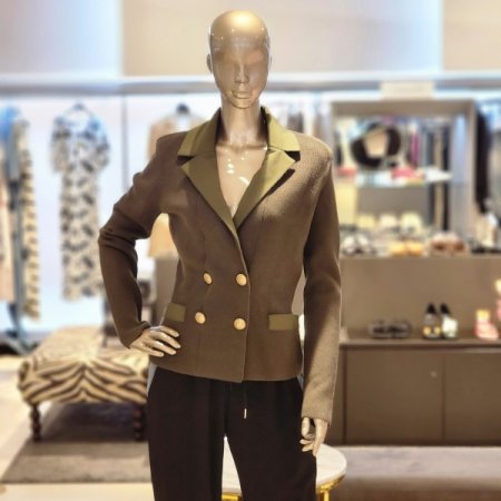 카라넥 자켓형가디건